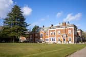Eaves Hall, north of Clitheroe, another of the venues owned by James' Places