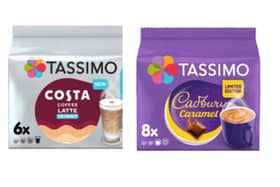 Tassimo launches brand new Costa and Cadbury offerings to its hot beverage line up.