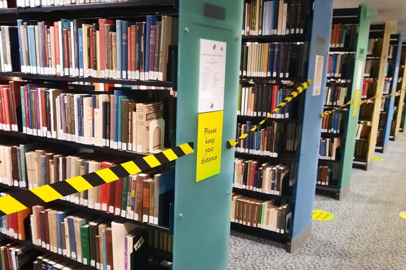 Sandra Stewart captured this image when restrictions meant libraries could not lend books.