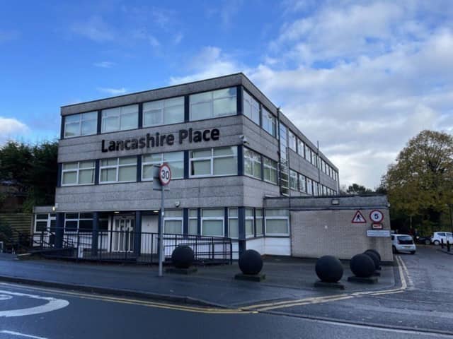 The former Lancashire County Council offices on Derby Street, Ormskirk, up for auction with Pugh. Photo:  Appeal PR