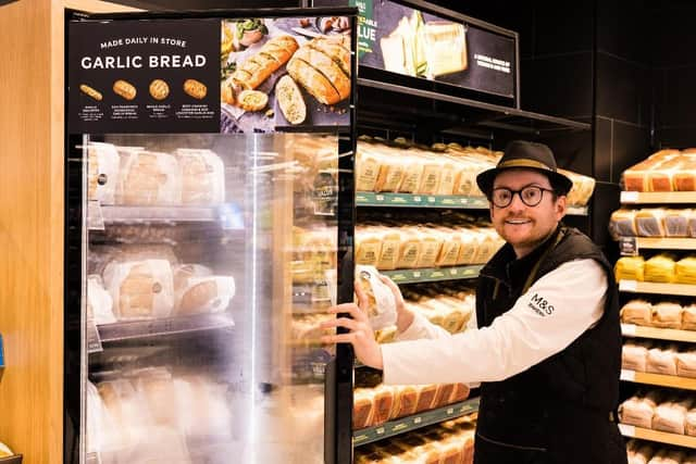 Bakers at Preston's Marks and Spencer