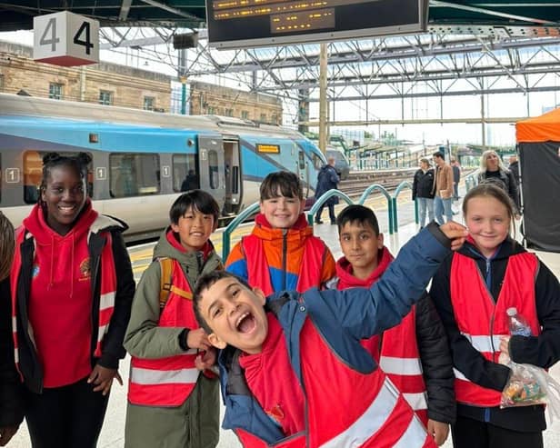 Pupils are now getting out and about