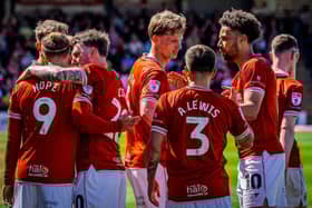 Morecambe finished their season with defeat against Harrogate Town Photo: Morecambe FC
