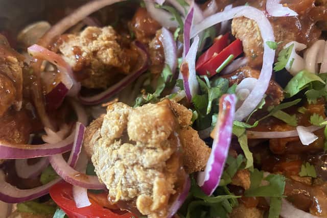 Gunpowder chicken, Mowgli Cheshire Oaks