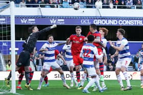 Queens Park Rangers' Asmir Begovic clears the ball during Preston North End's defeat on Saturday (photo: Stephanie Meek / CameraSport)