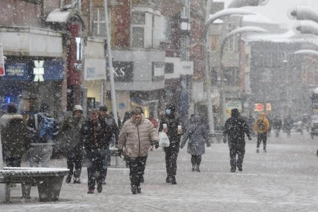 Heavy snow is forecast to hit parts of Lancashire this week as temperatures drop