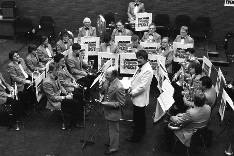 South Ribble's First Citizen swaped his mayoral robes for a role with a difference. Coun Gordon Thorpe tried his hand at conducting the Evening Post Band for a special concert. He had organised the concert at the civic centre in Leland to raise money for local charities