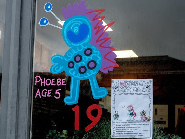 Longridge charity Monster Hunt organised by India of Apricot Sulphur Design to raise funds for Headway and Longridge Brownies.