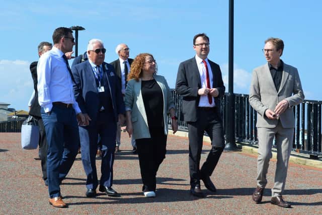 Minister of State for Building Safety, Fire and Local Growth on the walkabout