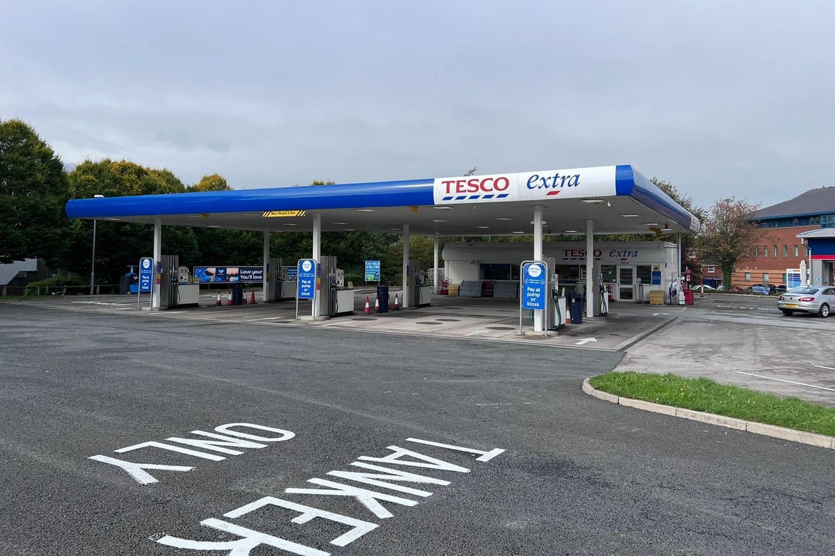 Leyland Tesco petrol station reopens after 10-week closure