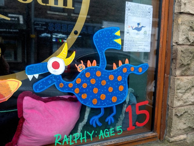 Longridge charity Monster Hunt organised by India of Apricot Sulphur Design to raise funds for Headway and Longridge Brownies.