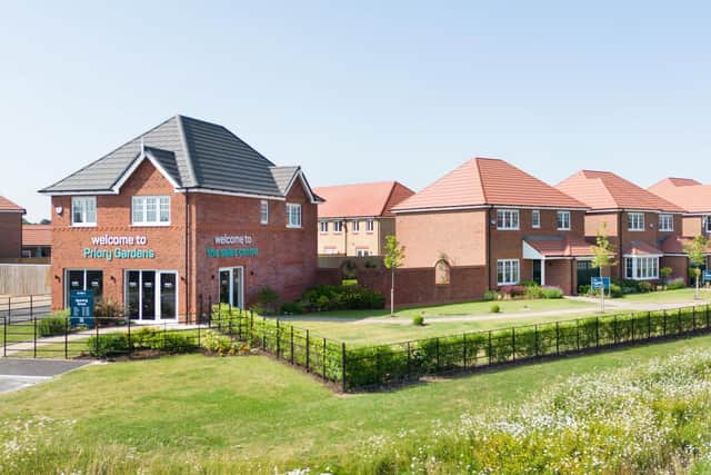 The Anwyl show homes at Priory Gardens, Burscough