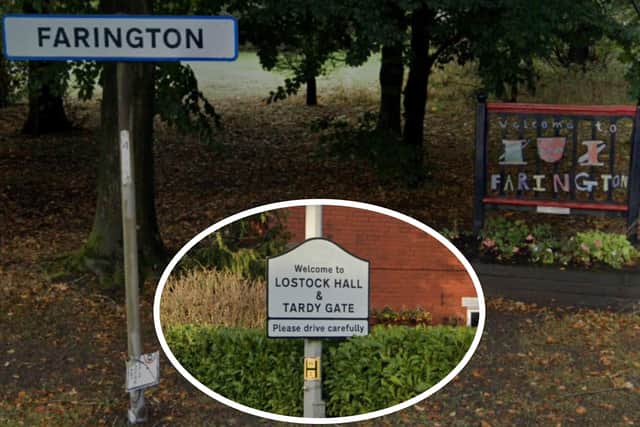 Farington and Lostock Hall are back together after four years apart (images: Google)