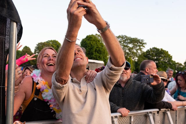 The crowds at Leyland's Music in the Park 2023. Photo: Kelvin Stuttard