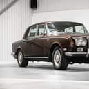 Eric Morecambe's 1974 Rolls Royce Silver Shadow is up for auction later this month. Picture from Iconic Auctioneers.