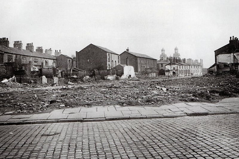 Do any readers remember the demolition of Albert Street in Preston in 1960? St Augustine’s Church can be seen on the horizon. Picture courtesy of Preston Digital Archive and the Preston Past Collection.