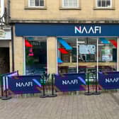 Lancaster NAAFI Cafe has reopened after refurbishment – new décor, new seating and a new menu – . Picture -supplied.