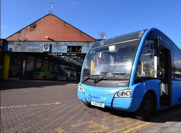 Preston Bus has plans to flatten the site and build a new depot.