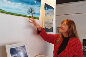 Lisa McNeil has helped to curate an art exhibition called 'The Air That I Breathe' to raise awareness of Aspergillosis - a group of lung conditions caused by fungal spores.