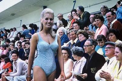 The Miss Great Britain competition attracted a large audience.