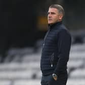 Preston North End manager Ryan Lowe at Fulham.