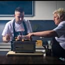Northcote Cookery School, Chef's Richard Ogden and Lisa Goodwin-Allen.