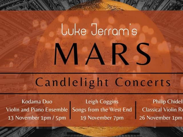 Fifty free tickets are up for grabs for candlelight concerts at Morecambe Winter Gardens.