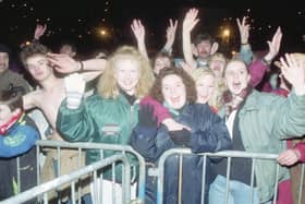 Revellers ring in the New Year on Preston Flag Market - recognise anyone?