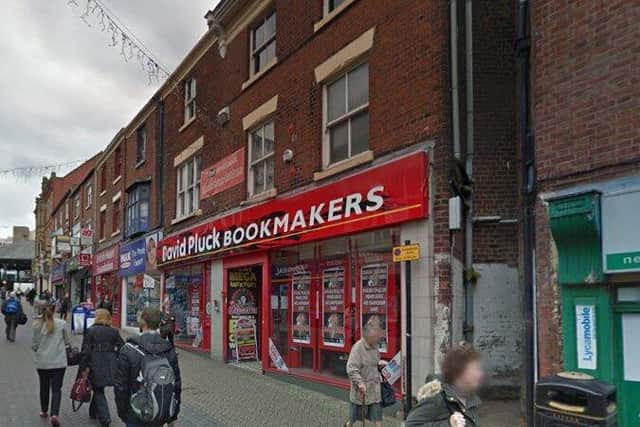 The former bookmakers on Orchard Street that is set to become the latest city centre games aracde (image: Google)