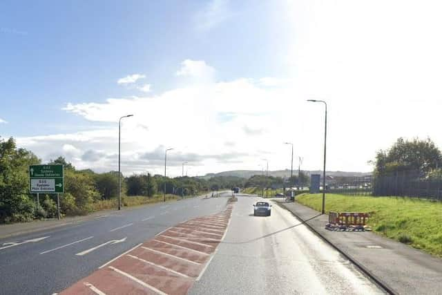 A man was sadly pronounced dead following a crash near BAE Systems in Samlesbury (Credit: Google)