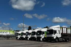 Oakland International transport at their Skelmersdale site.