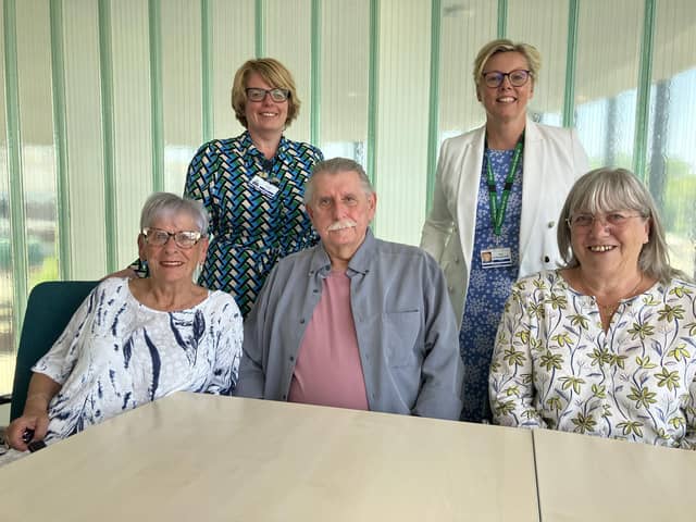 Ronnie Evans, Rita Doran and Marcia Rope were born in Blackpool the day the NHS was founded in 1948 (Credit: Blackpool Teaching Hospitals)