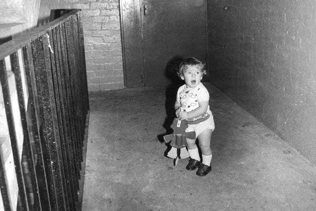 What playing in York House flats would be like for Michael Connolly in 1982 - if his mum would let him