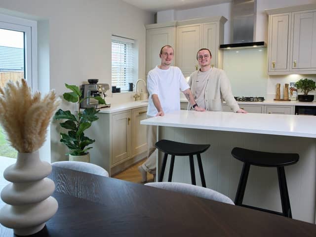 James and Macauley in their Kingswood Home
