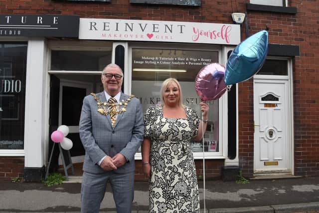 Chorley business owner Gill Springgay has recently been nominated for Entrepreneur of Excellence at the National Diversity Awards 2022, with the Mayor of Chorley Steve Holgate