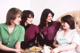 The Nolan sisters at home