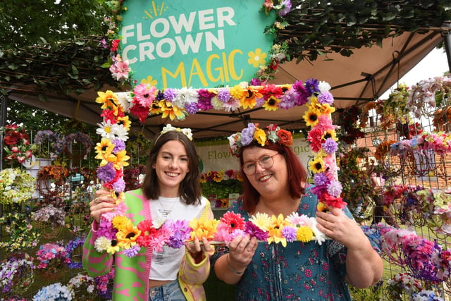 Ella Forrest and Julie Berry from Flower Crown  Magic.
