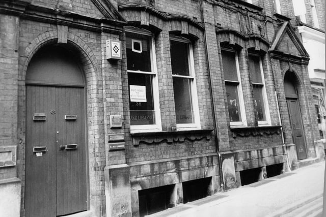 Permission was given in 1987 for this old building at 34/36 Guildhall Street to be demolished to give delivery access to Boots the Chemist in Fishergate, Preston
