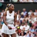 Serena Williams lost in the first round at Wimbledon