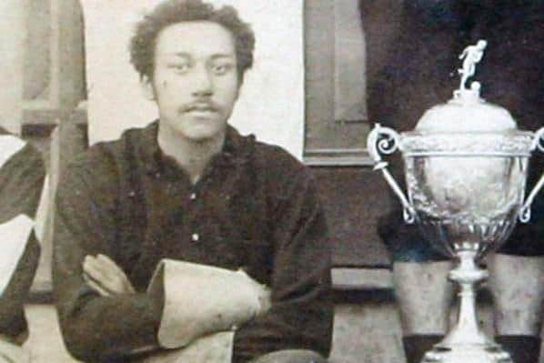 Arthur Wharton was the game's first professional black player. 