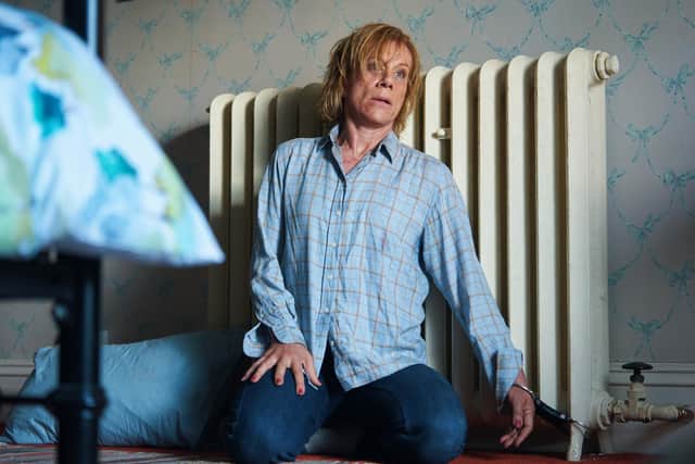 Juliet Stevenson stars as Matilda Anchor-Ferrers in the new BBC drama Wolf. Picture: BBC/Hartswood Films Ltd/Simon Ridgway