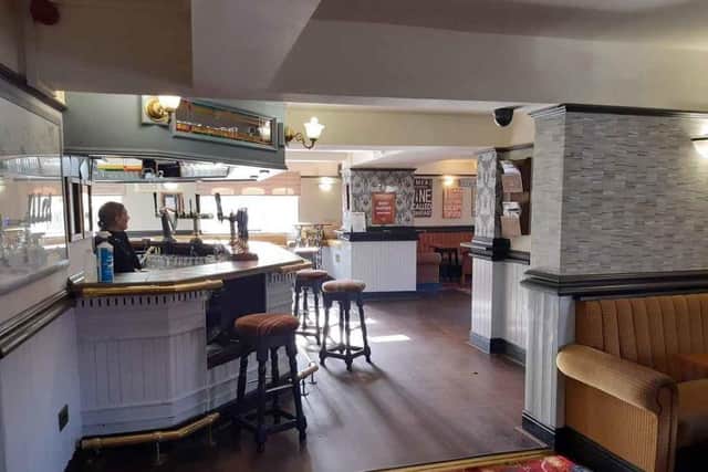A picture inside the pub from its Rightmove listing