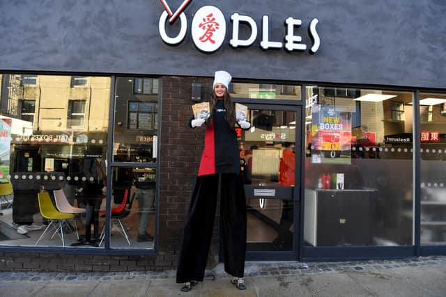 Photo Neil Cross; Oodles opens in Friargate, Preston