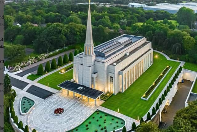 Andy Mallins Photography took this dramatic shot of Chorley's Mormon Temple. It was liked by 156 people.