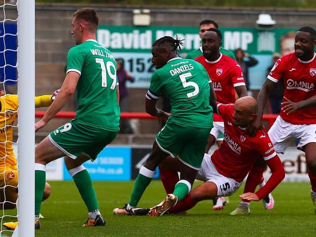 Farrend Rawson was named League Two's EFL Player in the Community