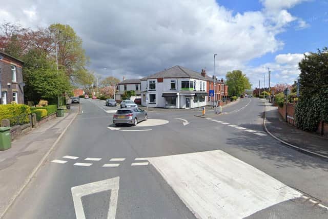 A major road in Chorley was closed by police following a road traffic collision. (Credit: Google)