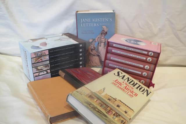 A selection of Jane Austen’s with prices starting at just £4 for a single volume, and £12 for sets