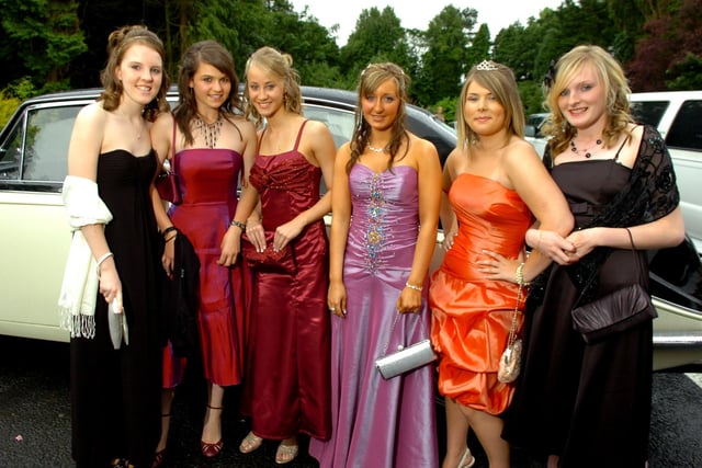 Ready for some fun at the 2008 Archbishop Temple leavers prom at The Pines Hotel