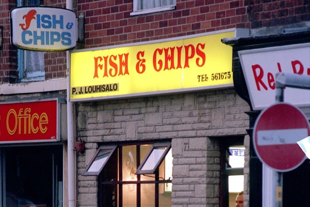 Fish and Chip shop on Fishergate Hill, Preston