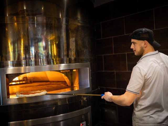 Opening of Bella Maria, Capitol Centre, Preston. Roberto Vassallo.
